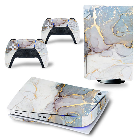 New White Playstation 5 Stickers Vinyl Decals PS5 Disk Skins Console Controllers - HundredsandBelow.com
